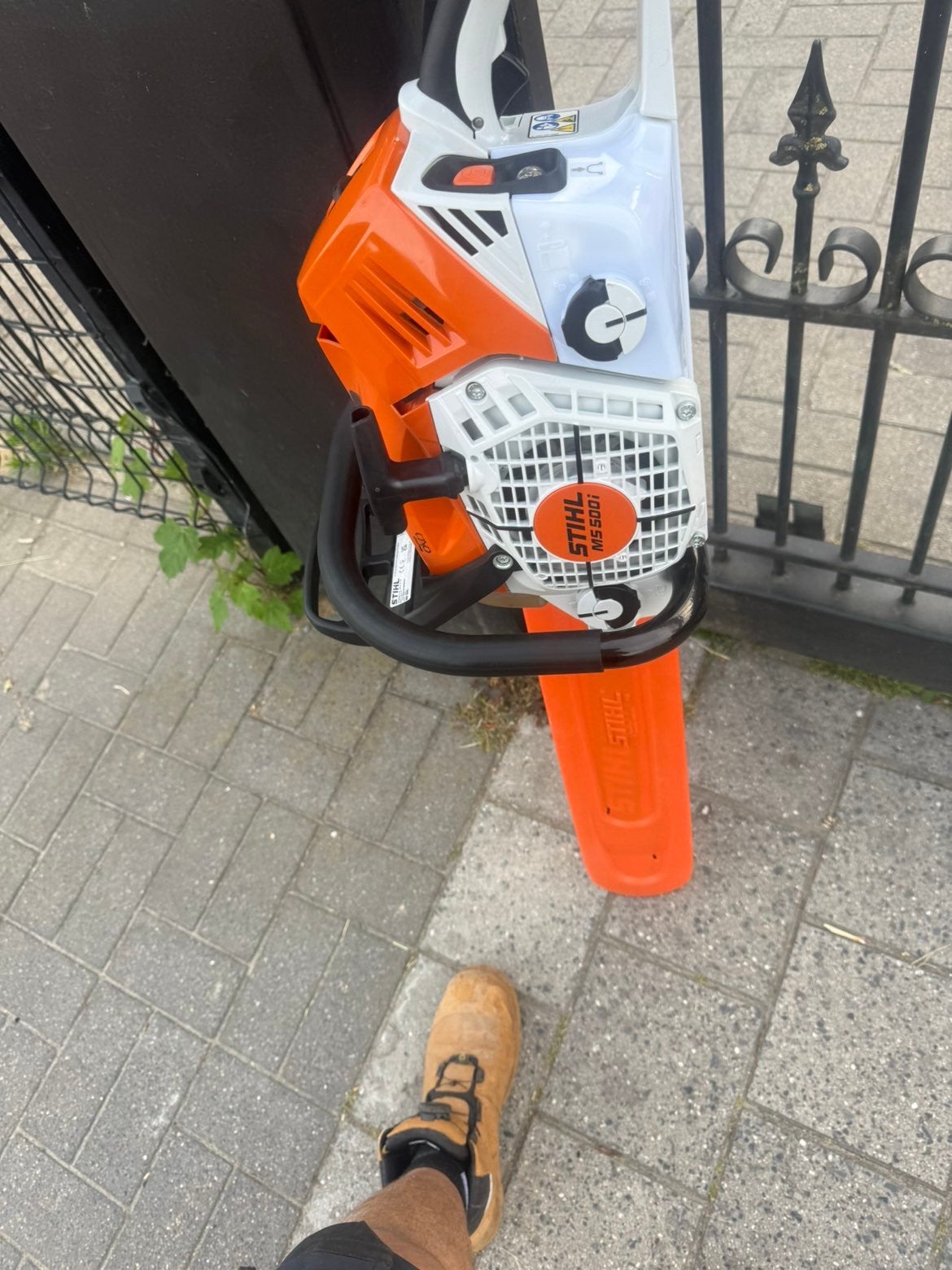 Sthil ms 500, Tuin en Terras, Bladblazers, Ophalen, Zo goed als nieuw