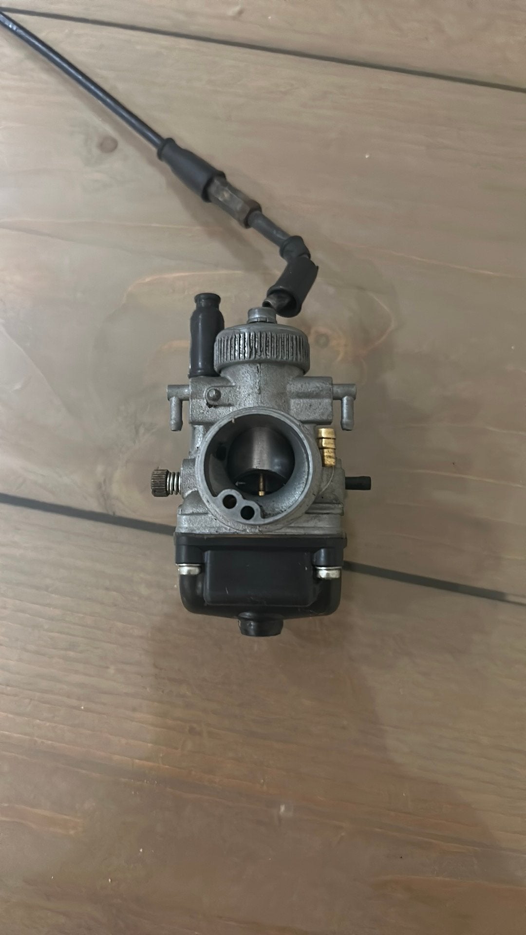 dellorto 21mm carb, Fietsen en Brommers, Brommeronderdelen | Algemeen, Ophalen, Zo goed als nieuw