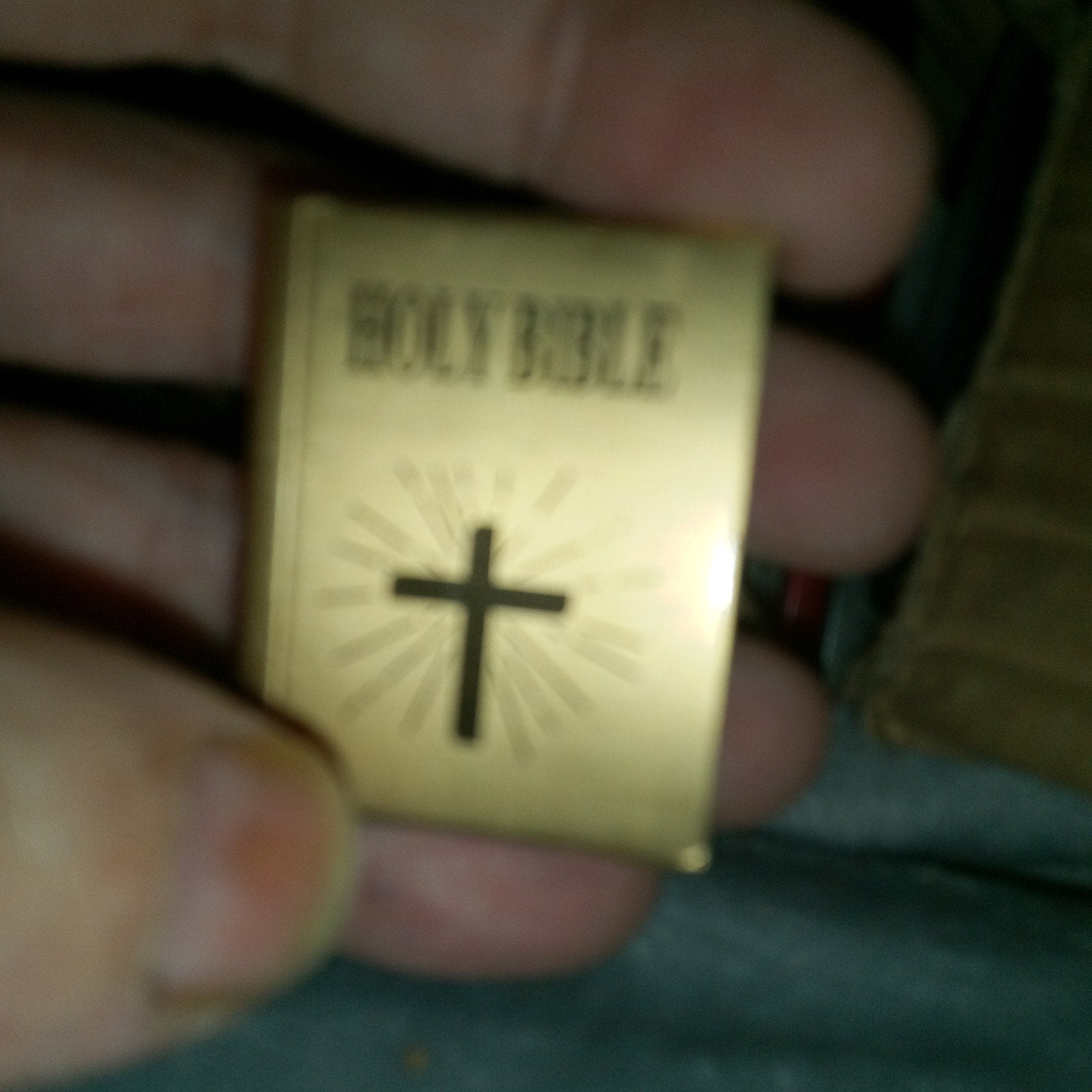 mini bijbel, Enlèvement ou Envoi, Comme neuf