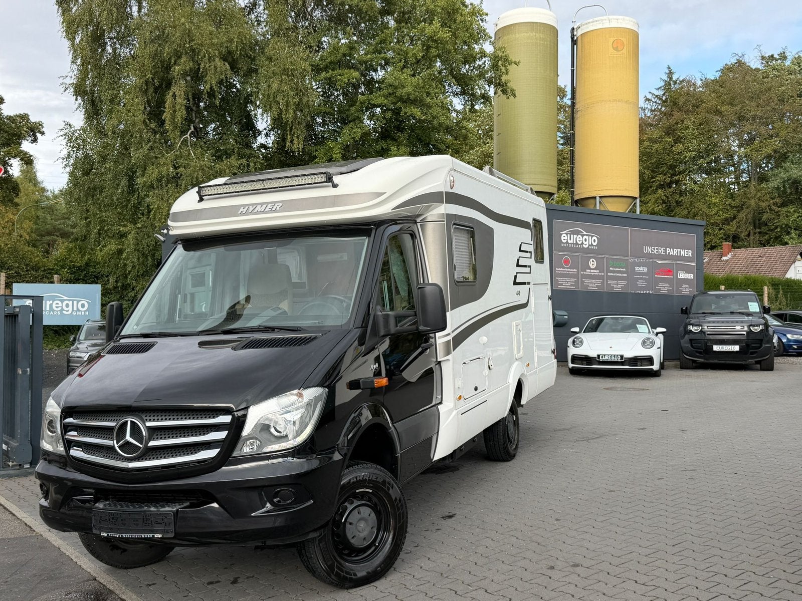Hymer MLT 580 4x4 Mercedes Sprinter 64500km, Caravans en Kamperen, Automaat, Chemisch toilet, 6 tot 7 meter, Diesel