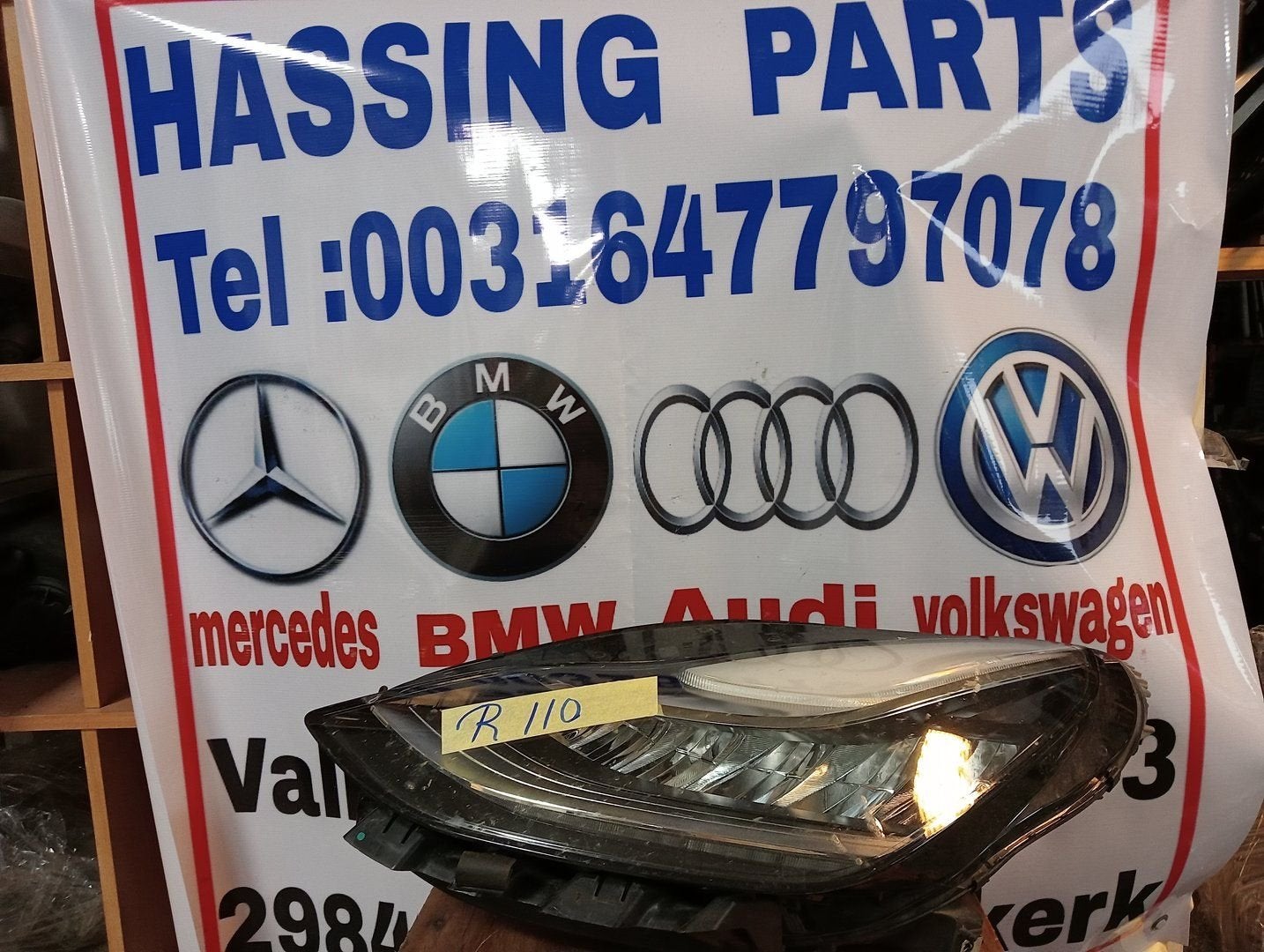 TESLA MODEL 3  Koplamp Links  F00HTE701509, -, Utilisé, Autres marques automobiles, -