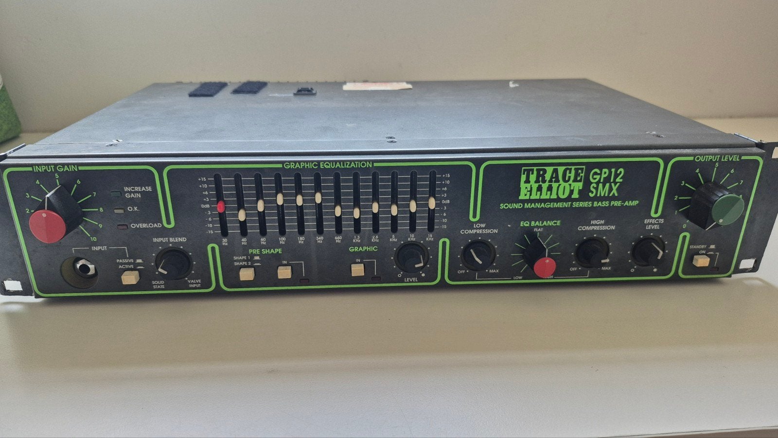 Trace Elliot AH250SMX 250watt basversterker, Ophalen, Gebruikt, Basgitaar, 100 watt of meer