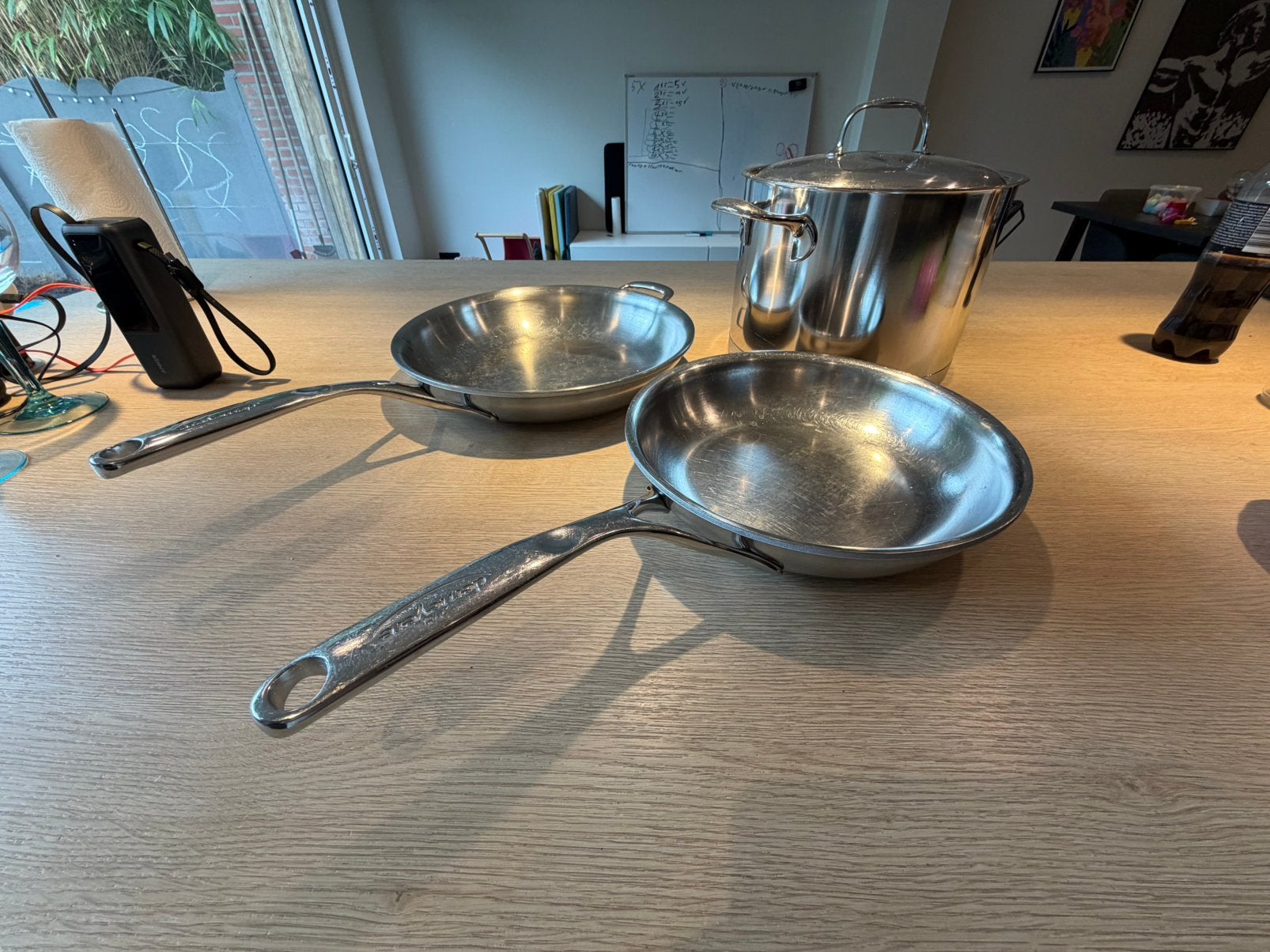 Demeyere pannen en pot, Ophalen, Zo goed als nieuw