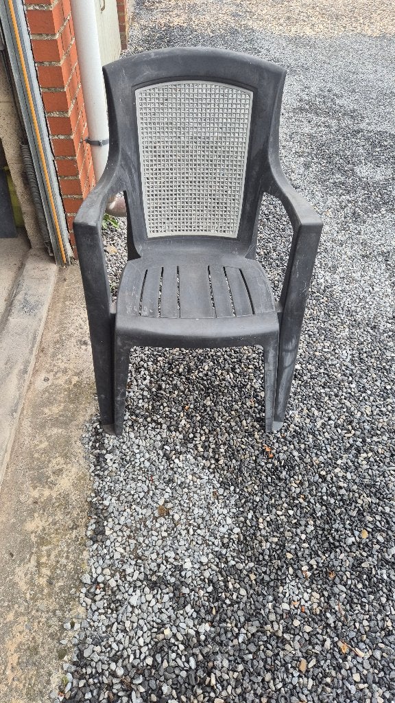 Chaise de jardin, Jardin & Terrasse, Enlèvement, Utilisé, Plastique, Empilable