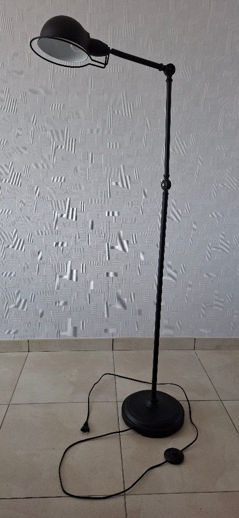 Staande leeslamp, Huis en Inrichting, Ophalen, Gebruikt, Metaal, 100 tot 150 cm