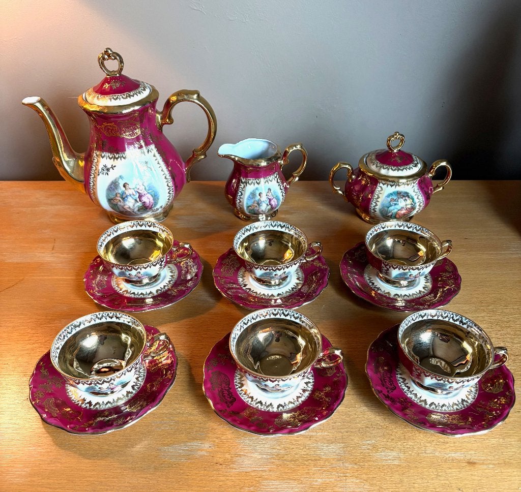 Bareuther theeservies, Ophalen