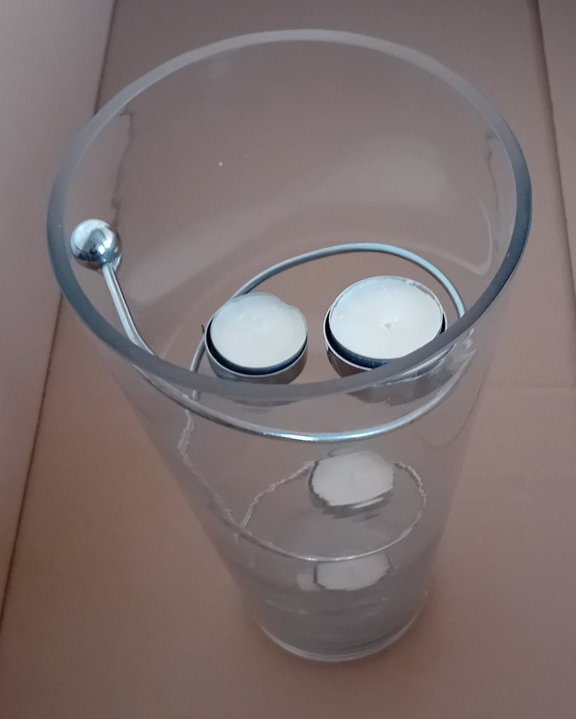 Decoratieve kandelaar voor 4 kaarsjes, Ophalen, Overige materialen, 25 tot 50 cm, Zo goed als nieuw