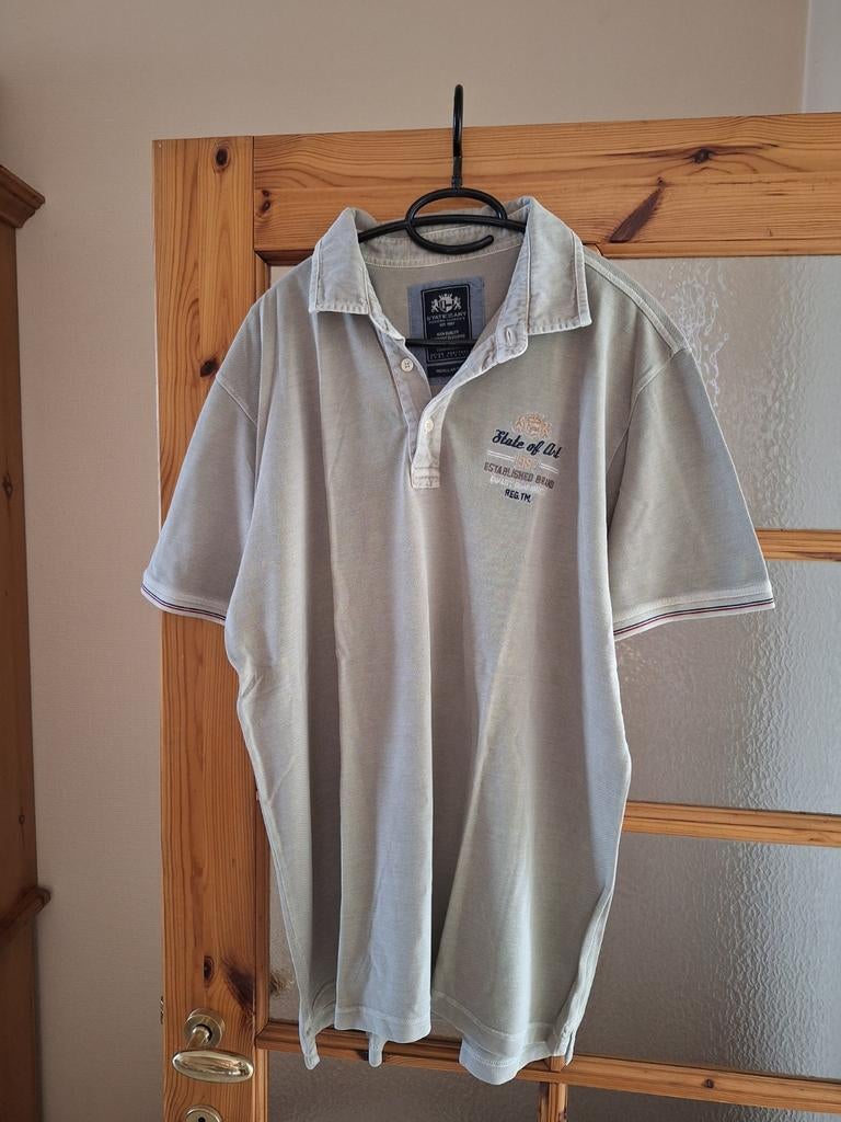 Beige polo van state of art. Maat XL., Kleding | Heren, Beige, Maat 56/58 (XL), Gedragen, Ophalen