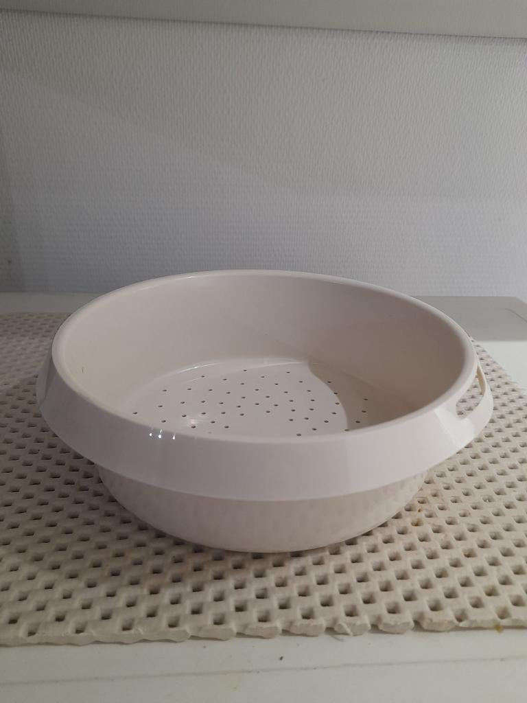 Neuf - Tupperware Panier pour cuisson vapeur, Enlèvement ou Envoi, Neuf, Blanc, Autres types
