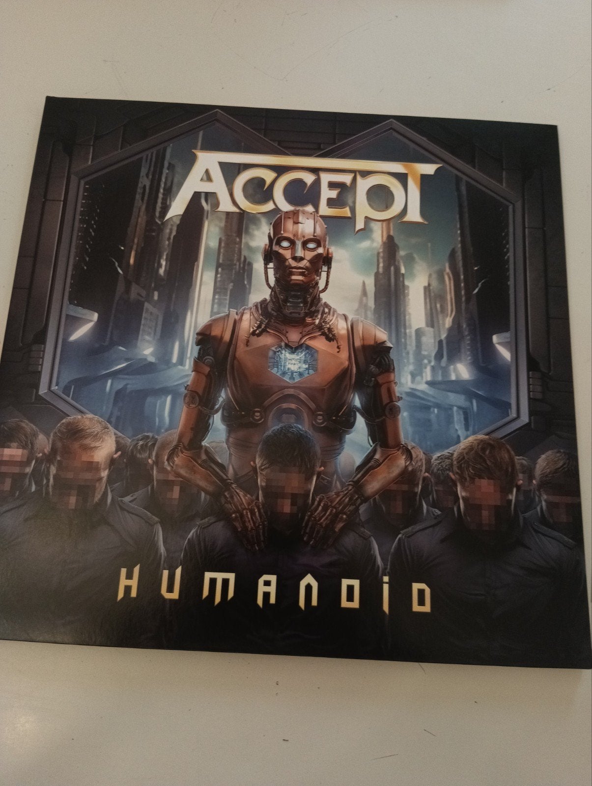 LP Accept "Humanoid", Cd's en Dvd's, Vinyl | Hardrock en Metal, Ophalen of Verzenden, LP