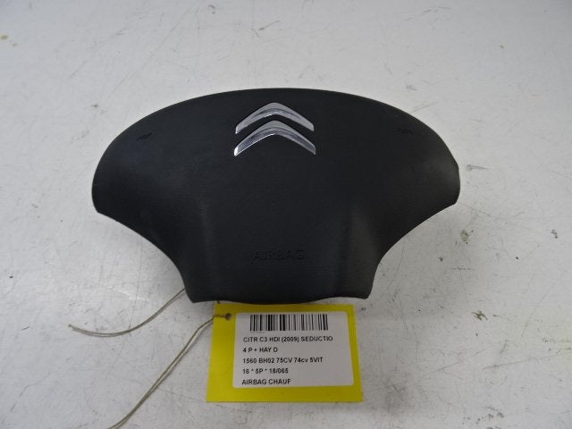AIRBAG VOLANT Citroën C3 (SC) (967102772D), Autos : Pièces & Accessoires, Utilisé, Citroën