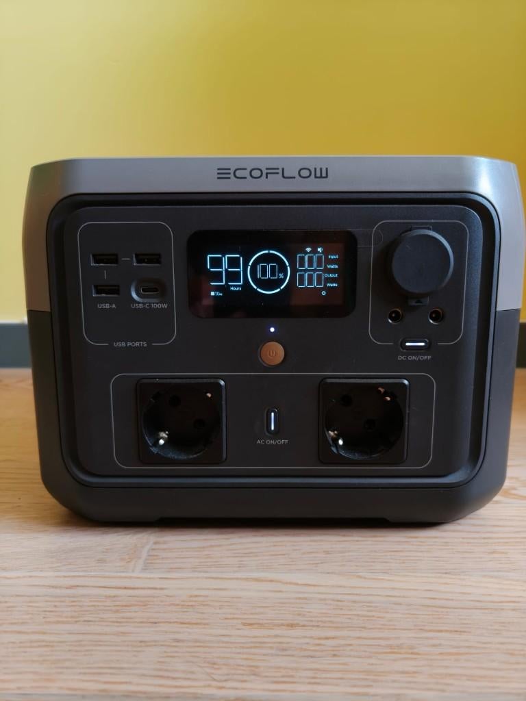 Ecoflow River 2 Max, Caravanes & Camping, Accessoires de camping, Enlèvement, Comme neuf