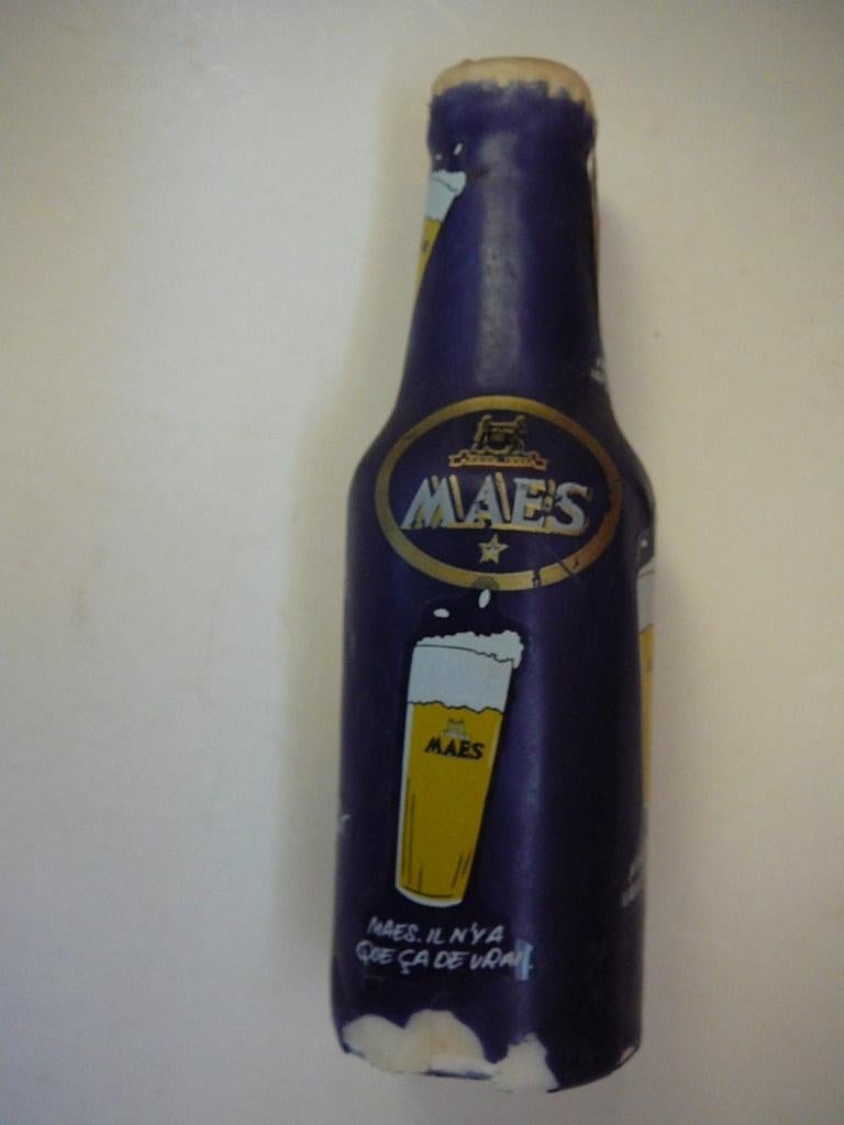 Maes Pils kaars, Verzamelen, Merken en Reclamevoorwerpen, Ophalen of Verzenden, Gebruikt, Gebruiksvoorwerp
