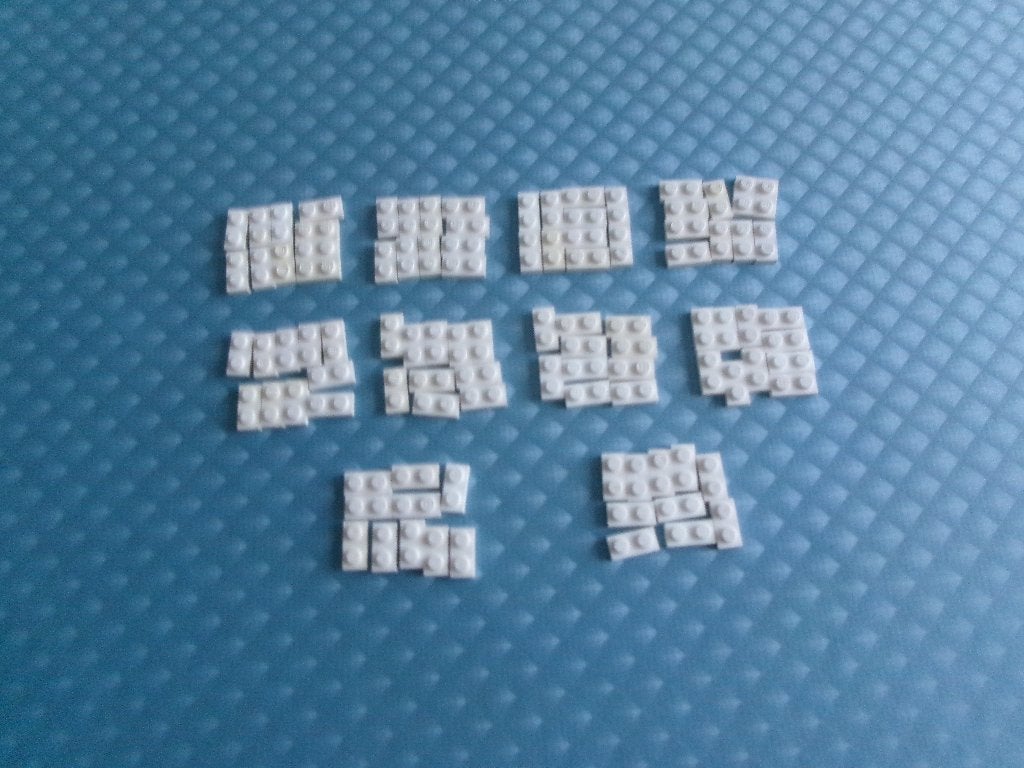 D1 100 assiettes Lego blanches 1x2, Enfants & Bébés, Jouets | Duplo & Lego, Utilisé, Lego, Briques en vrac, Plusieurs sets, Enlèvement ou Envoi