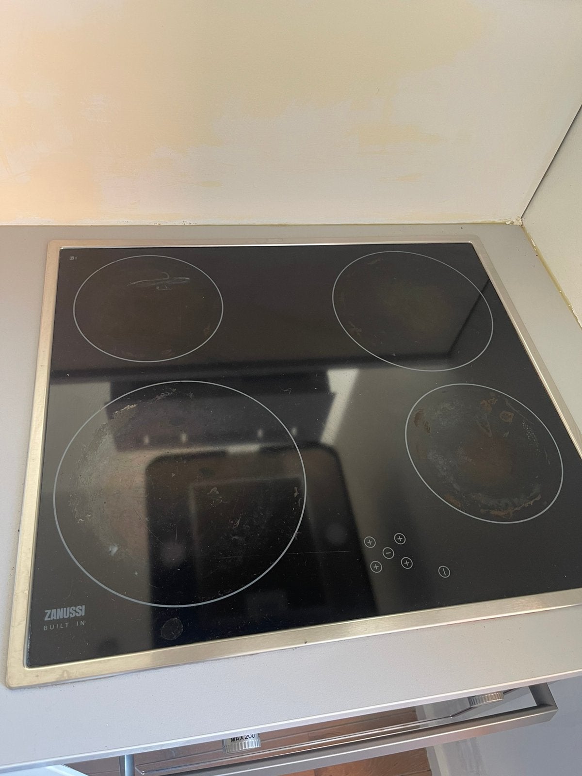 - plaque de cuisson - hotte, Enlèvement, Utilisé, Zanussi, Four