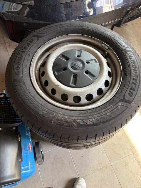 4 Banden + velgen te koop van volkswagen transporter T7, Ophalen, 16 inch, Nieuw, Band(en)