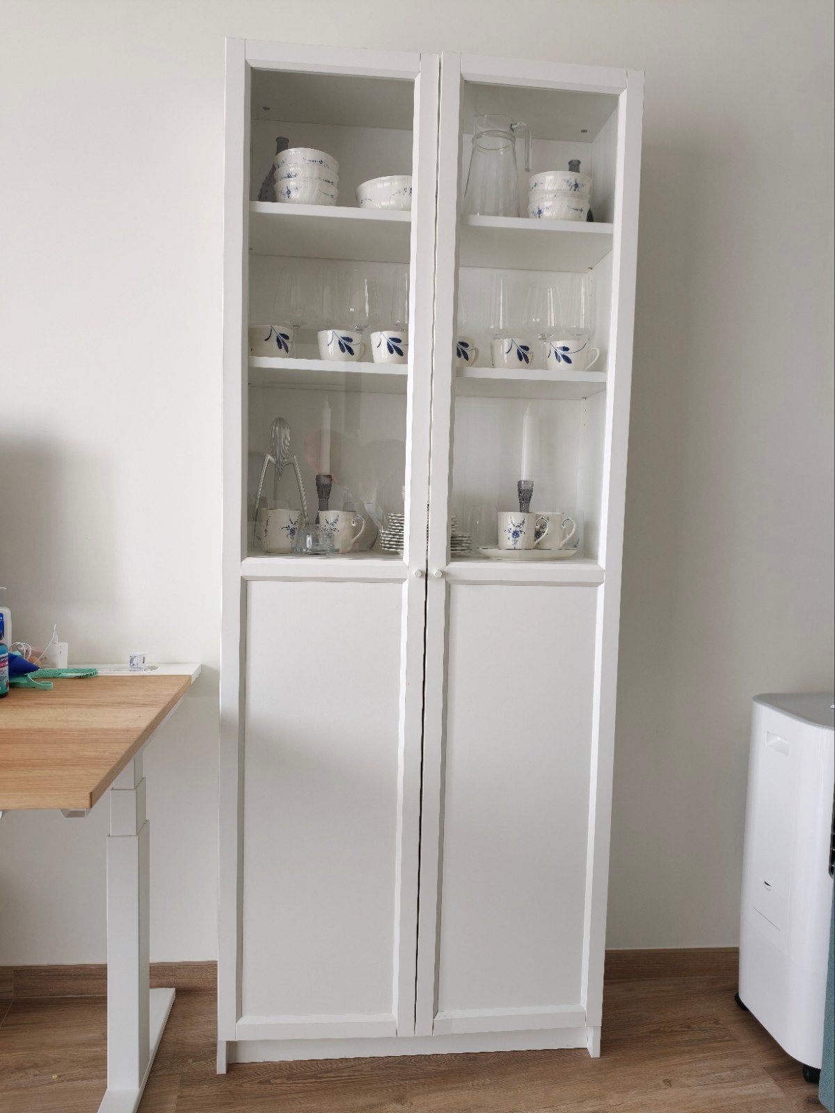 Ikea-raam, Huis en Inrichting, Kasten | Vitrinekasten, Ophalen, Gebruikt, 200 cm of meer, Overige houtsoorten