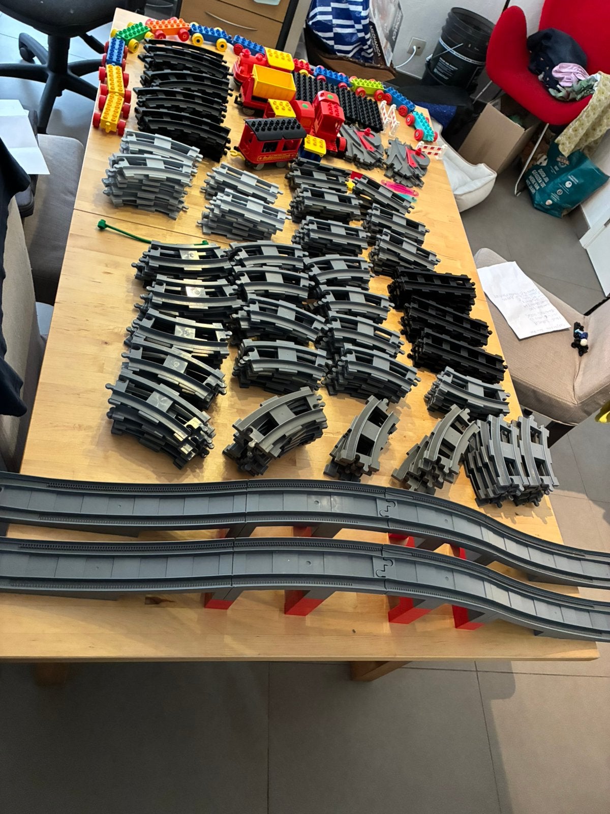 Duplo groot lot, Kinderen en Baby's, Ophalen of Verzenden, Zo goed als nieuw, Duplo