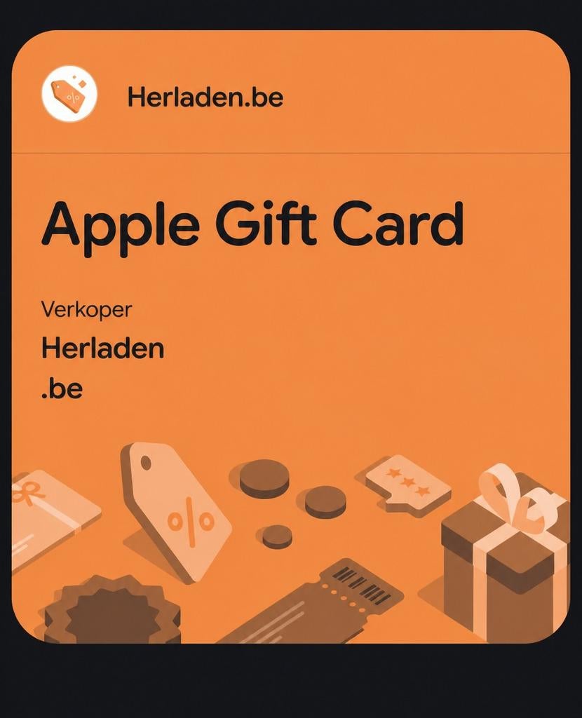 Carte-cadeau Apple, Enlèvement, Neuf, Apple, MacOS