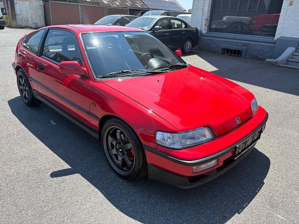 Honda CRX 1.6i16v, Autos, Honda, Rouge, Achat, 1590 cm³, Entreprise