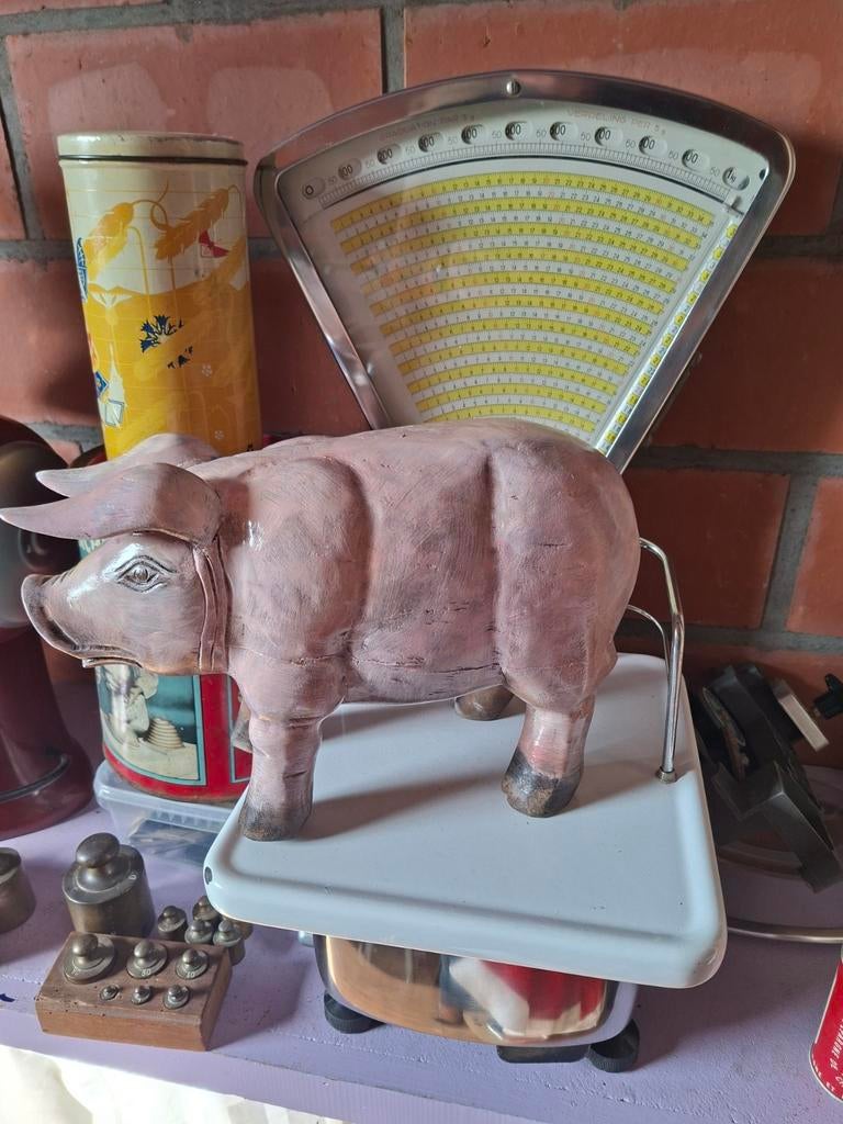 Houten varkens, Antiek en Kunst, Ophalen of Verzenden