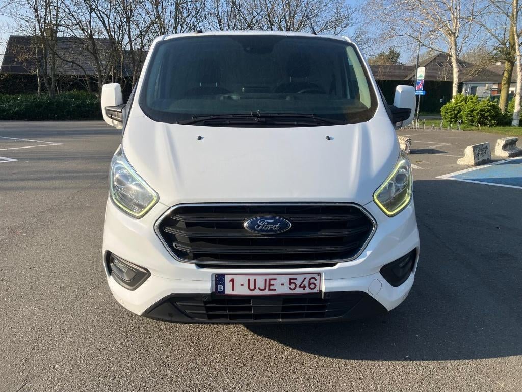 Ford Custom 2018, Automaat, Trekhaak, Zwart, Wit