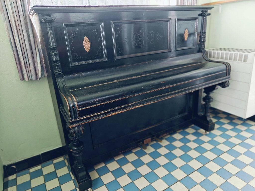 Piano de buffet Wilhelm Spaethe à emporter gratuitement, Enlèvement, Utilisé, Piano