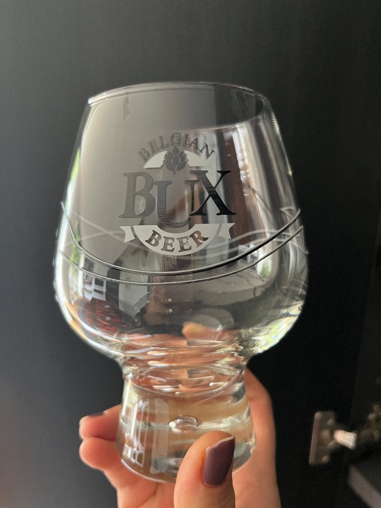 Belgian Bux Beer bierglazen x9 0,25l 0,33l, Enlèvement ou Envoi, Neuf, Verre à bière