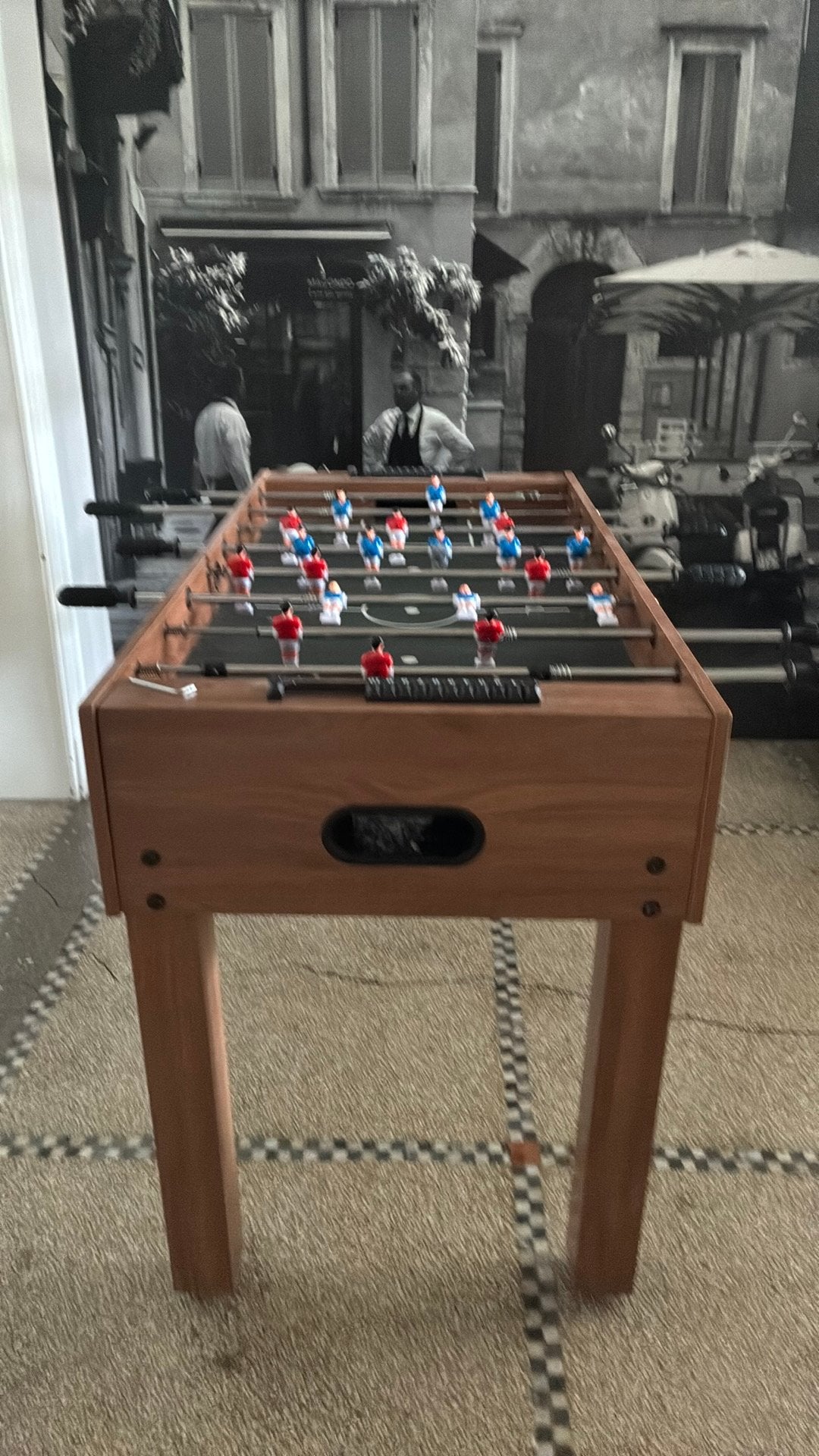 Table de football Buffalo, Enlèvement, Utilisé
