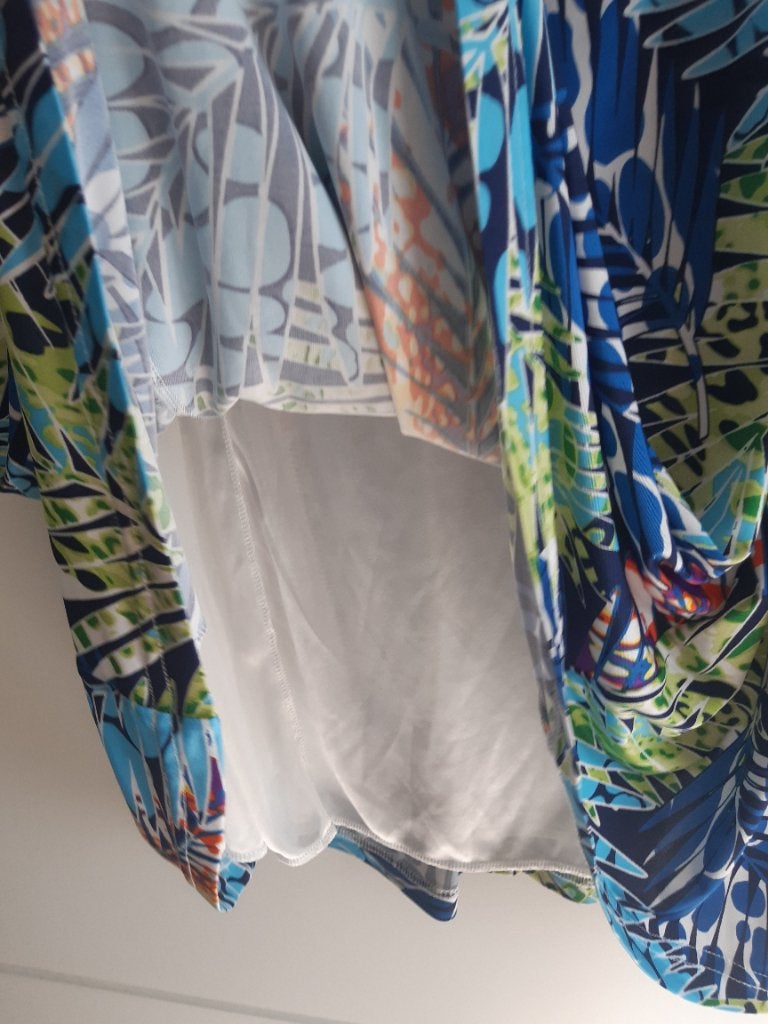 Jurk maat L, Blauw, Maat 42/44 (L), Ophalen of Verzenden, Zo goed als nieuw
