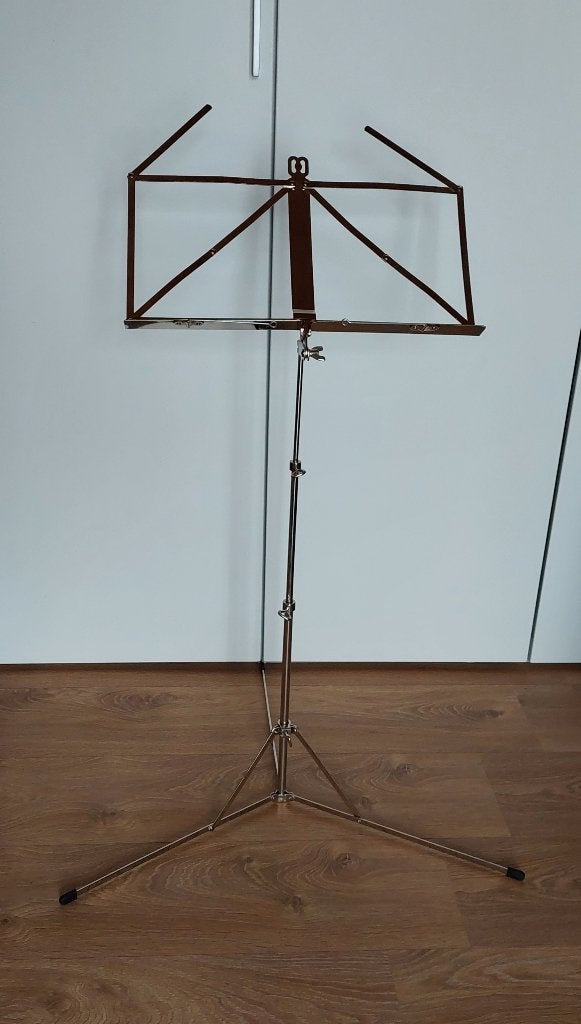 muziekstandaard opvouwbaar, Musique & Instruments, Pieds, Enlèvement, Comme neuf, Pied, Autres instruments