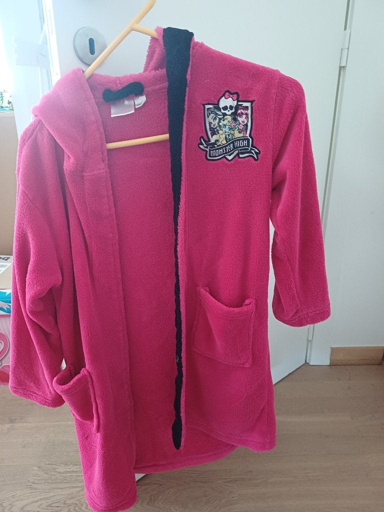 Monster High Badjas, Kinderen en Baby's, Kinderkleding | Overige, Ophalen, Zo goed als nieuw, Geen merk, Meisje