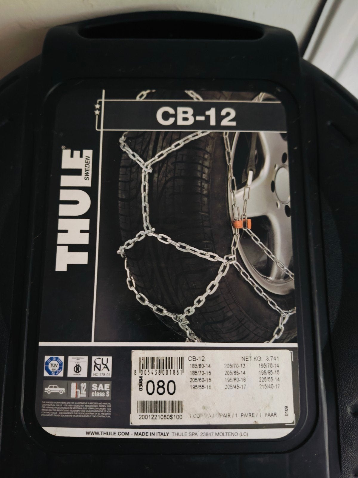 sneeuwketting Thule cb-12 080, Auto diversen, Ophalen, Zo goed als nieuw