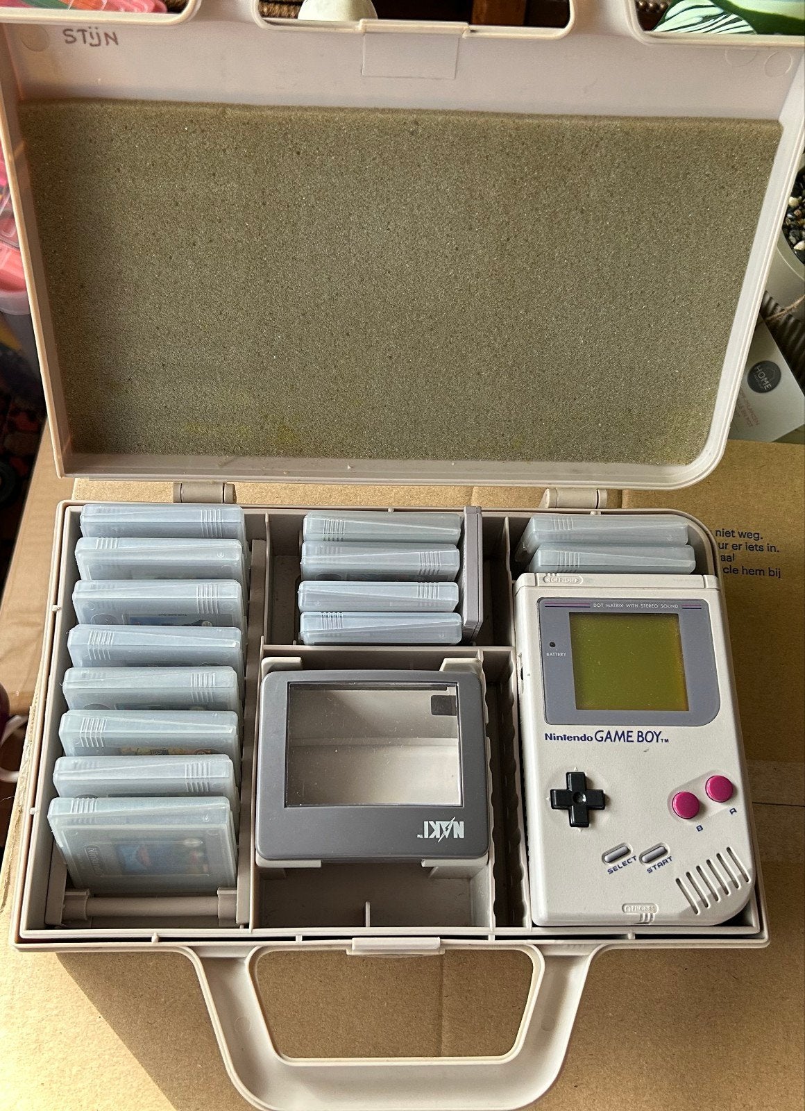 GAME BOY + ORIGINAL BOX + 18 GAMES, Consoles de jeu & Jeux vidéo, Enlèvement ou Envoi