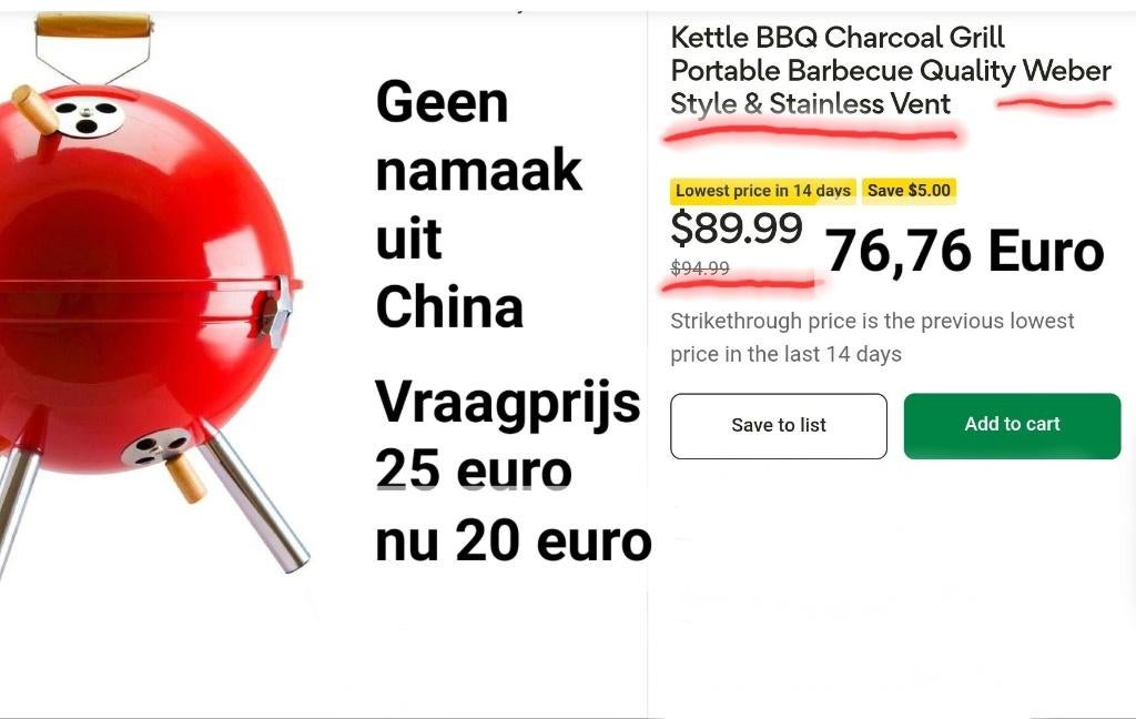 Barbecue portable Quality Weber, Enlèvement ou Envoi, Neuf, Weber