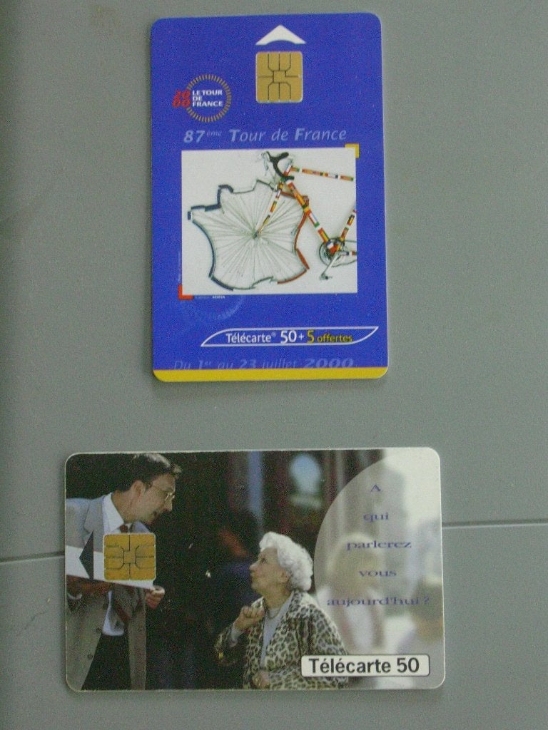 Lot : 2 cartes France Telecom - années 2000 1998, Enlèvement ou Envoi