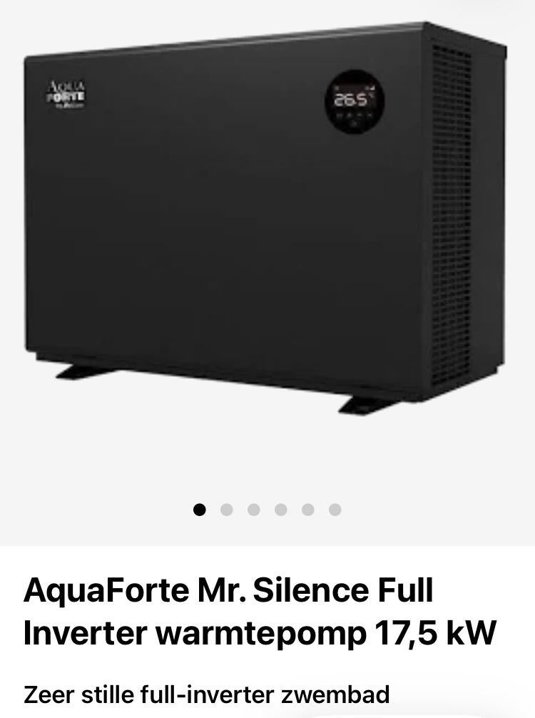 AquaForte Mr. Silence 17,5 kW, Enlèvement, Comme neuf