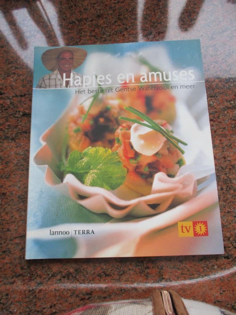 Het beste uit Gentse waterzooi en meer "Hapjes en Amuses", Boeken, Kookboeken, Gelezen, Tapas, Hapjes en Dim Sum, Gène Bervoets