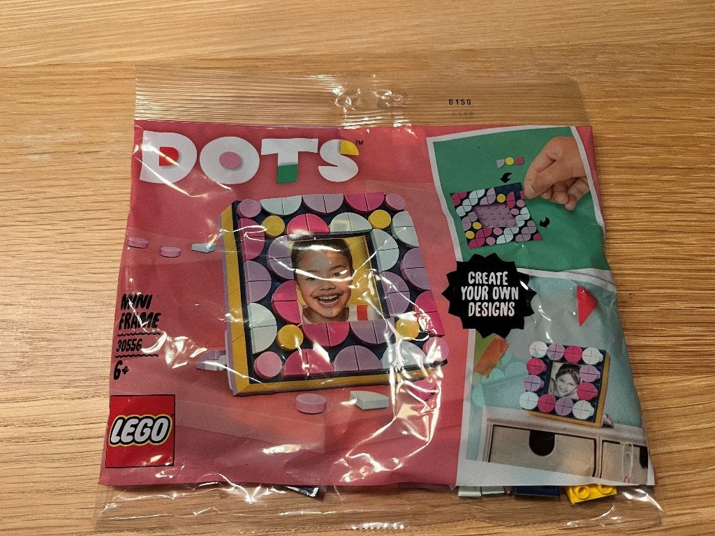 LEGO 30556 DOTS Mini Frame, Neuf, Lego, Ensemble complet, Complet