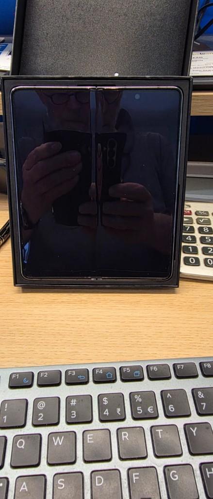 SAMSUNG Galaxy Z Fold 5, Telecommunicatie, Mobiele telefoons | Samsung, Gebruikt, Blauw, Touchscreen, Ophalen of Verzenden