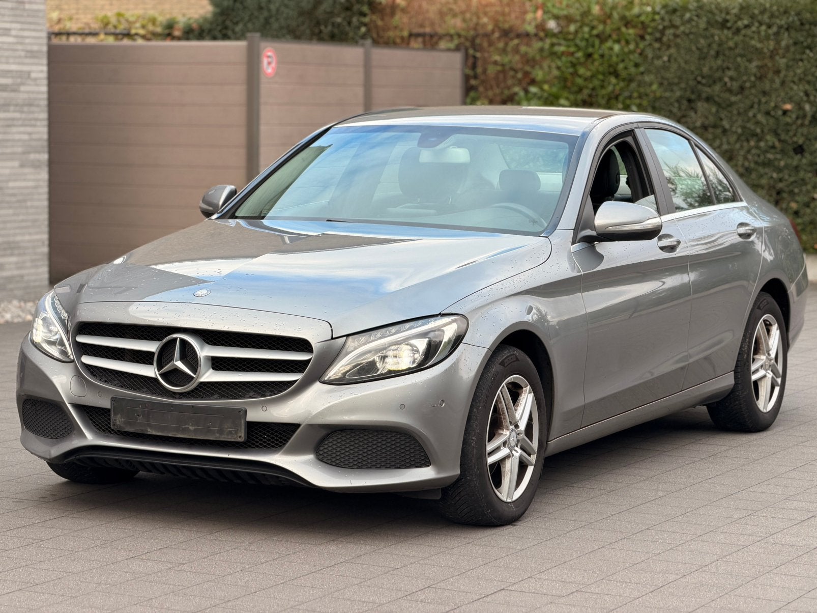 Mercedes-Benz C180 CDi 2015 Euro6b, Autos, Cuir, Argent ou Gris, Achat, Euro 6