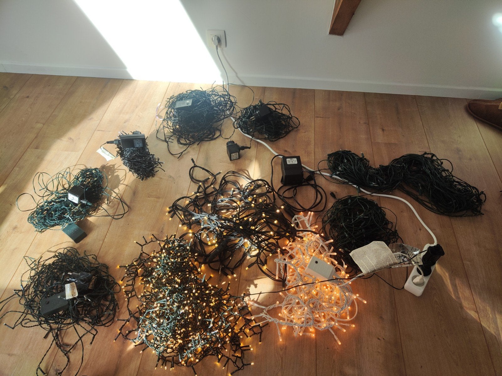 lot de 13 Guirlandes lumineuses, Enlèvement