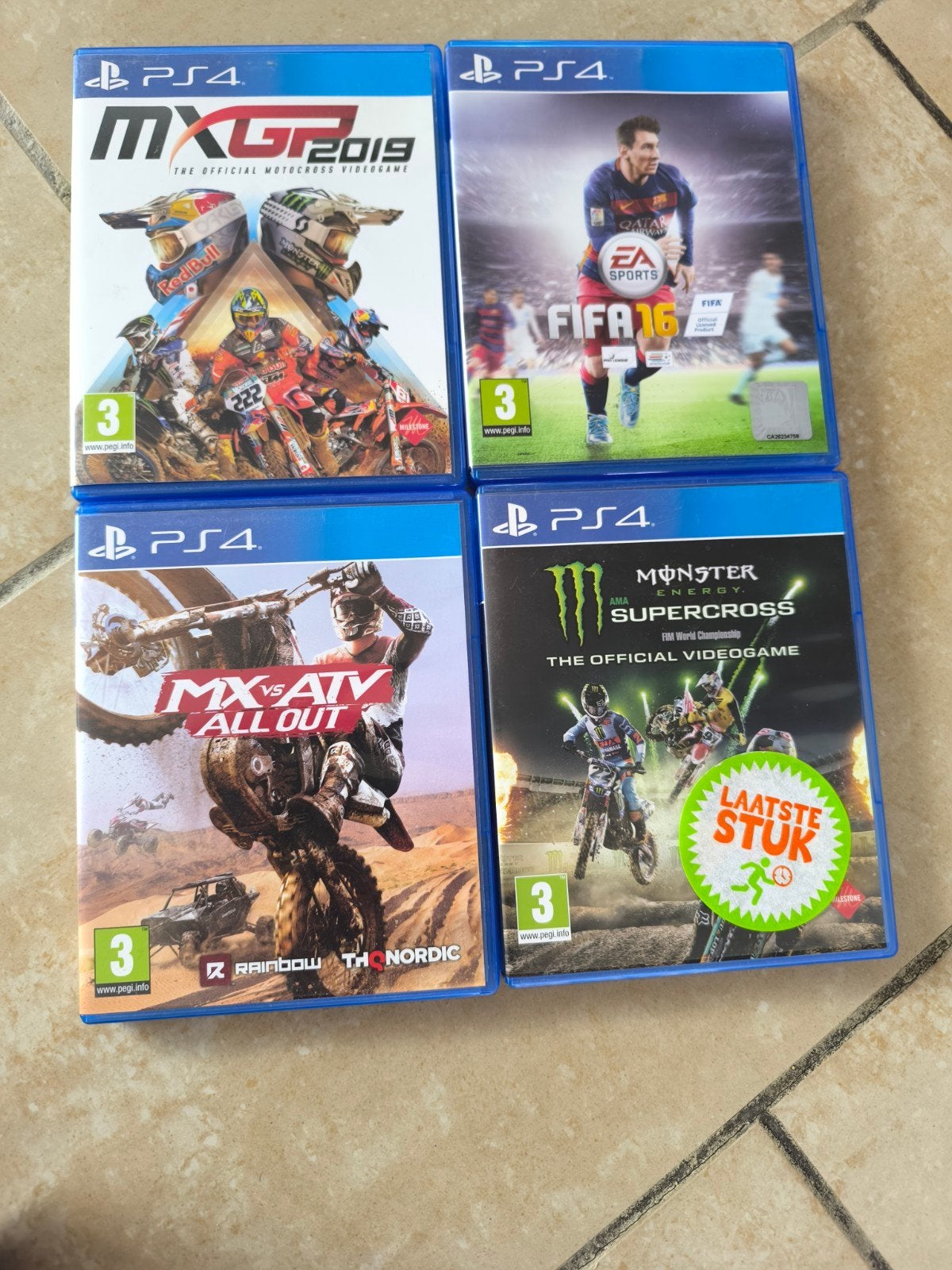 Playstation 4 games, Enlèvement ou Envoi