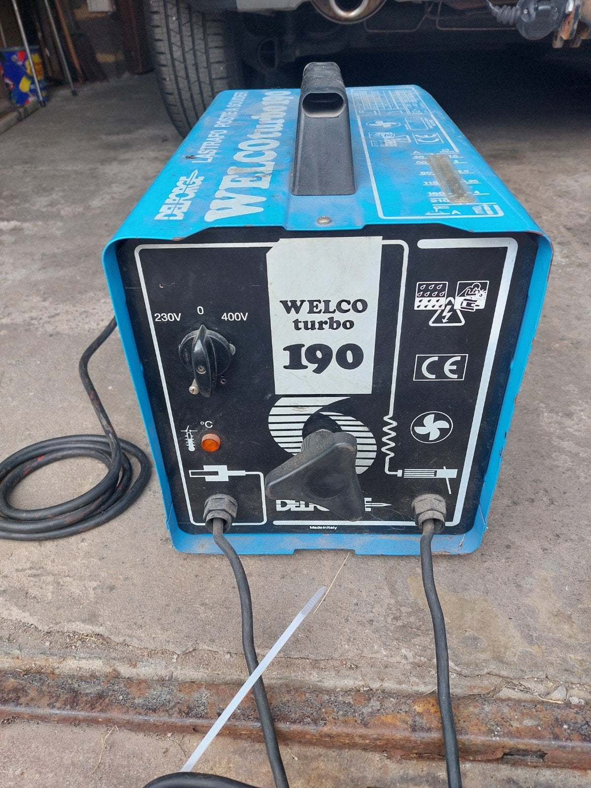 Poste welco turbo 190, Enlèvement
