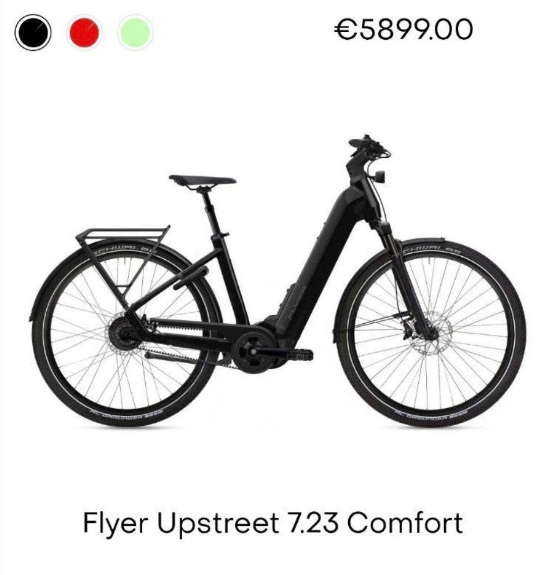 Flyer upstreet 7.23 Comfort, Fietsen en Brommers, Ophalen