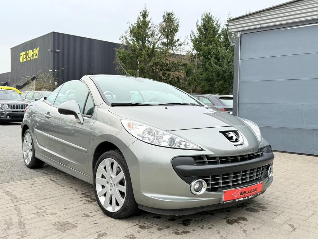Peugeot 207cc 51.000km Nieuwstaat 1j Garantie, Autos, Achat, Entreprise, Cabriolet, Boîte manuelle