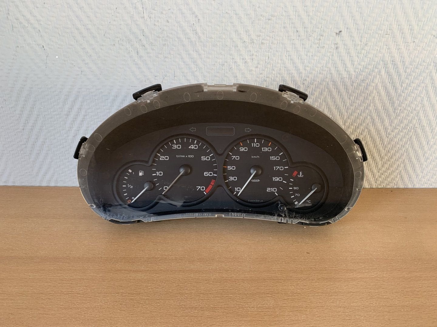 kilometerteller peugeot 206 met 2 stekkers 9634961180, -, Utilisé, -, Peugeot
