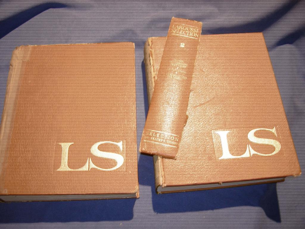 Larousse Selection en Couleurs (volume 1 et 2, 1968), Boeken, Woordenboeken, Gelezen, Frans, Overige uitgevers, Ophalen of Verzenden