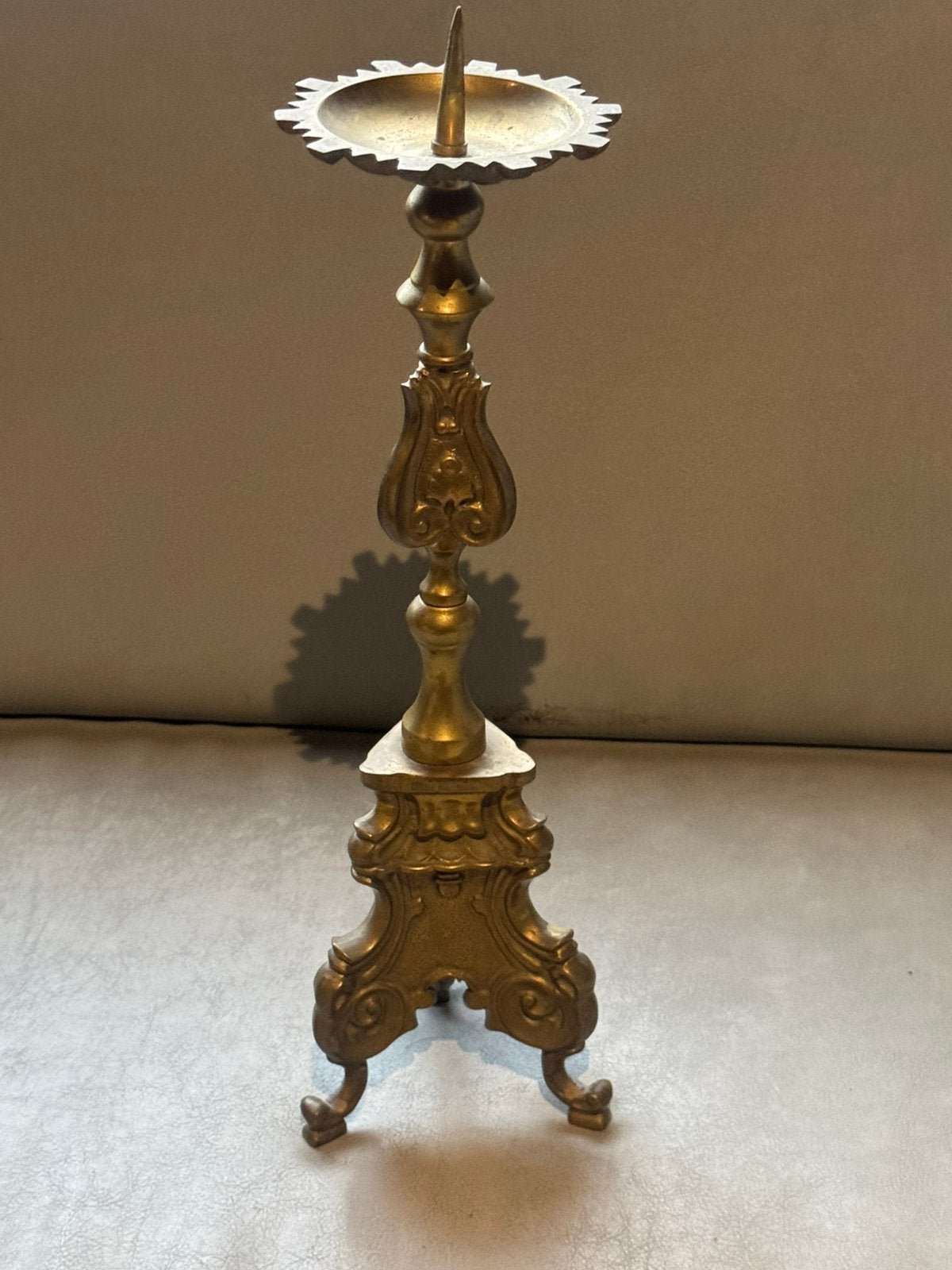 Grand chandelier d’église antiquités collection ., Enlèvement, Cuivre ou Bronze