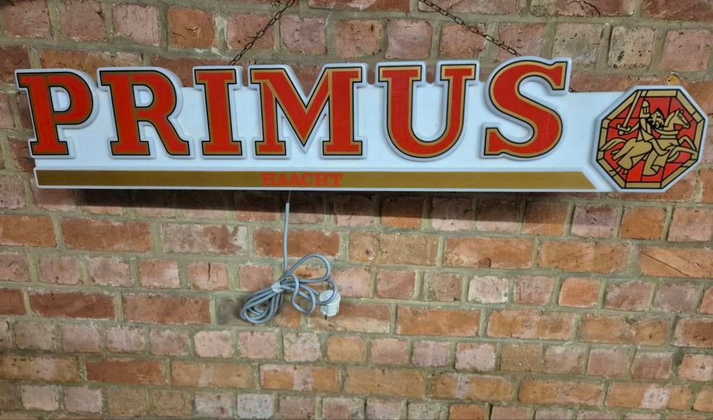 Primus lichtreclame, Ophalen